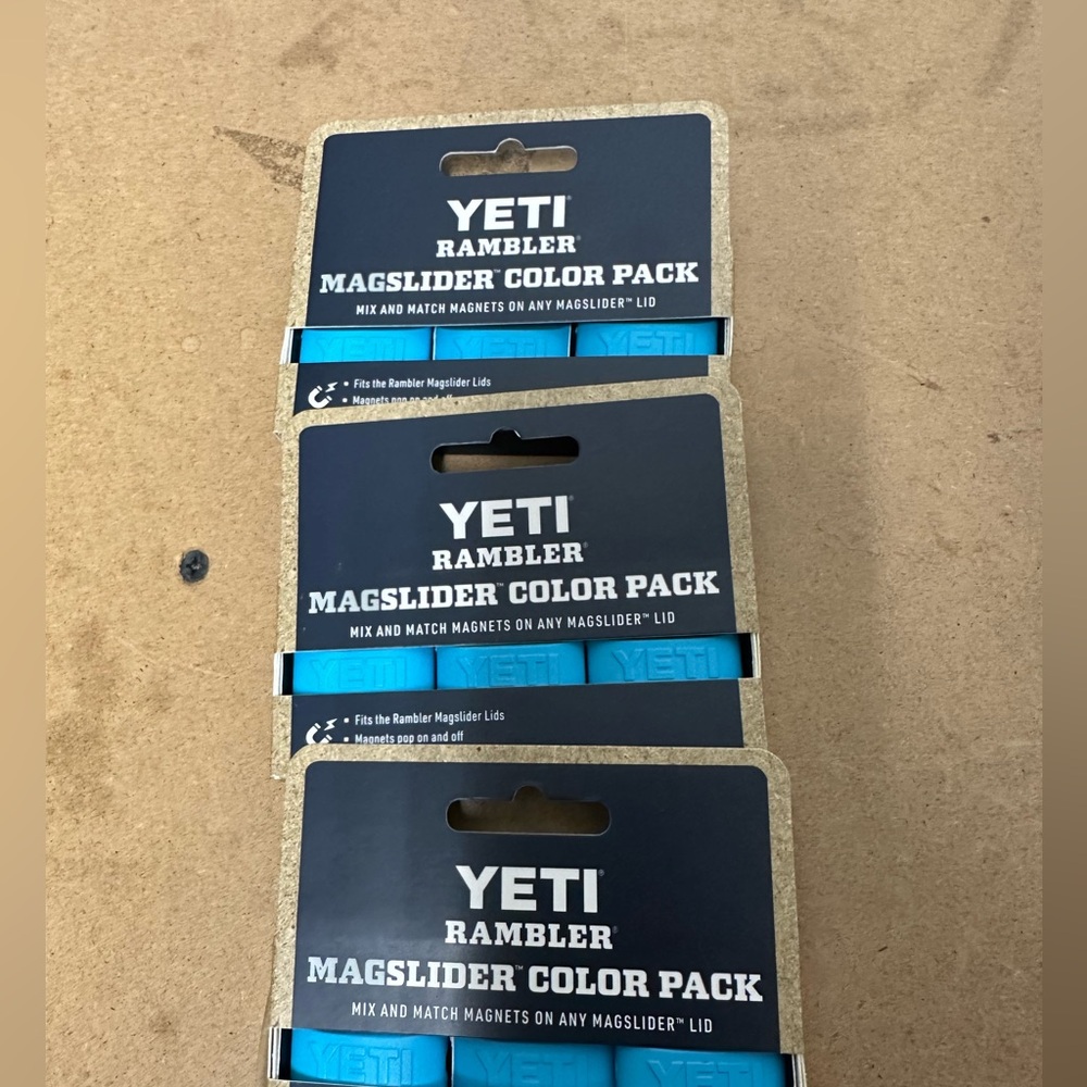 3x Reef Blue yeti magslider pack